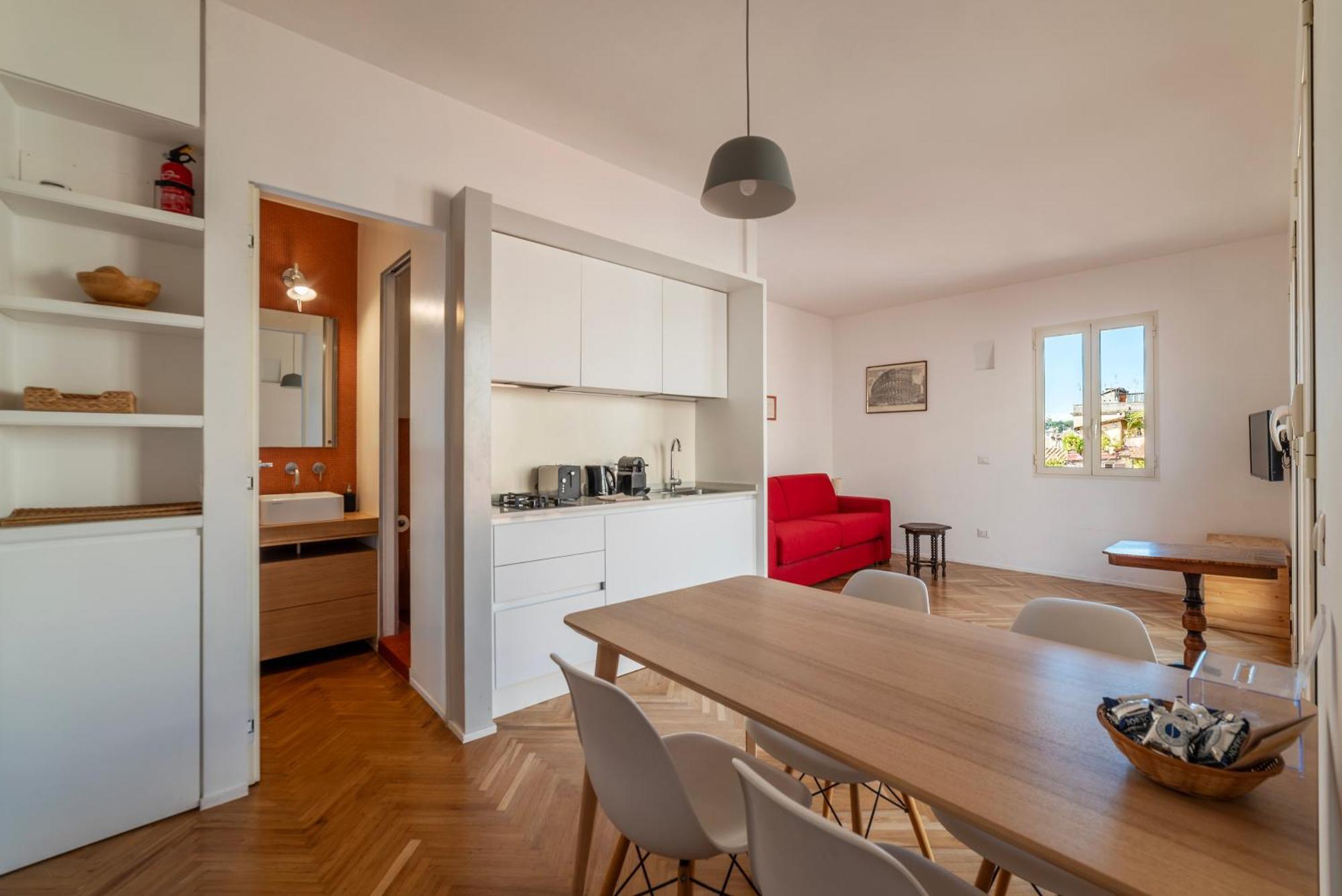Apartment With Terrace In Via Del Pellegrino - Fromhometorome Bagian luar foto